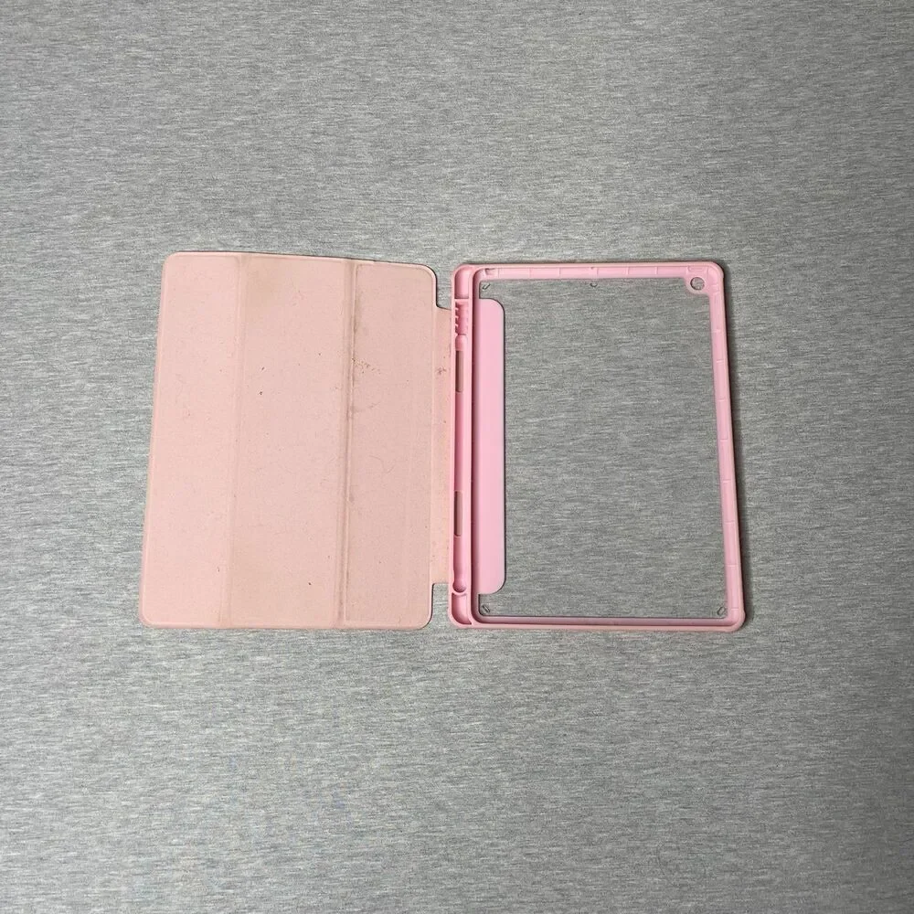 Wenlaty Pink iPad 9th /8th /7th Generation Protective Case